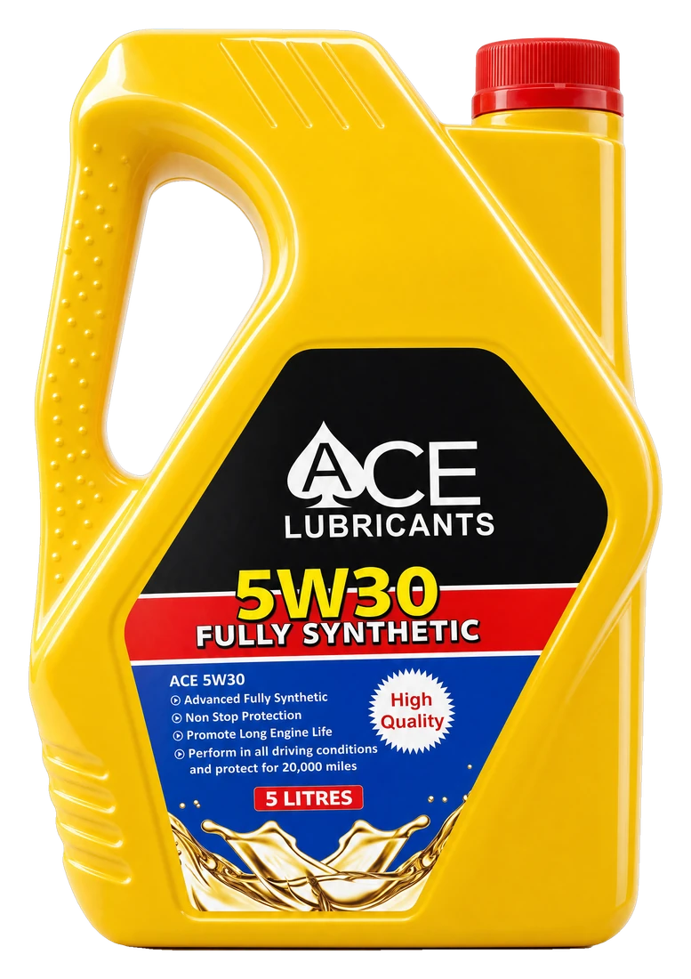 Ace 5W-30 Fully Synthetic, 5 litre pack