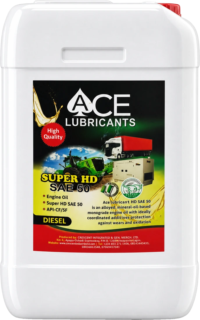 Ace Super HD SAE 50, 25 litre keg