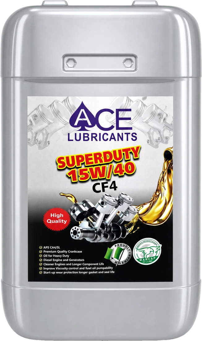Ace Superduty 15W-40 CF4, 25 litre keg