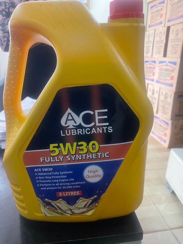 Ace 5W-30 Fully Synthetic, 5 litre pack